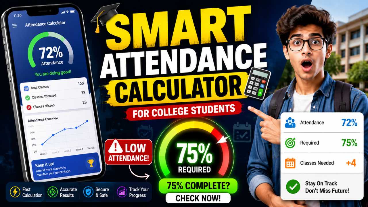 Smart Attendance Calculator for College Students